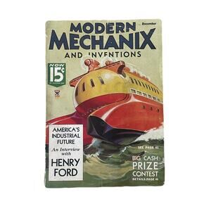 Modern Mechanix Inventions Magazine - December 1934